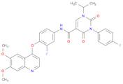 5-Pyrimidinecarboxamide, N-[4-[(6,7-dimethoxy-4-quinolinyl)oxy]-3-fluorophenyl]-3-(4-fluoropheny...