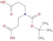 β-Alanine, N-(2-carboxyethyl)-N-[(1,1-dimethylethoxy)carbonyl]-