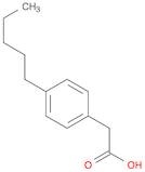 Benzeneacetic acid, 4-pentyl-