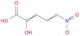 2,4-Pentadienoic acid, 2-hydroxy-5-nitro-