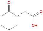 Cyclohexaneacetic acid, 2-oxo-