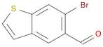 Benzo[b]thiophene-5-carboxaldehyde, 6-bromo-