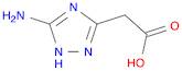 1H-1,2,4-Triazole-3-acetic acid, 5-amino-