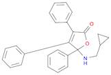 2(5H)-Furanone, 5-(cyclopropylmethylamino)-3,4,5-triphenyl-