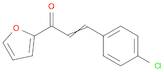 2-Propen-1-one, 3-(4-chlorophenyl)-1-(2-furanyl)-