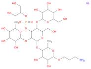 β-L-Mannopyranoside, 3-aminopropyl O-6-deoxy-α-L-mannopyranosyl-(1→3)-O-[β-D-glucopyranosyl-(1→4...