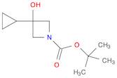 1-Azetidinecarboxylic acid, 3-cyclopropyl-3-hydroxy-, 1,1-dimethylethyl ester