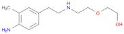 Ethanol, 2-[2-[(4-amino-3-methylphenyl)ethylamino]ethoxy]-