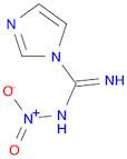 1H-Imidazole-1-carboximidamide, N-nitro- (9CI)