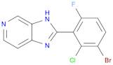 3H-Imidazo[4,5-c]pyridine, 2-(3-bromo-2-chloro-6-fluorophenyl)-