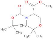 3,4-Morpholinedicarboxylic acid, 6,6-dimethyl-, 4-(1,1-dimethylethyl) 3-methyl ester, (3S)-