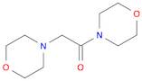 Morpholine, 4-(4-morpholinylacetyl)- (9CI)