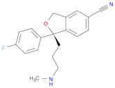 5-Isobenzofurancarbonitrile, 1-(4-fluorophenyl)-1,3-dihydro-1-[3-(methylamino)propyl]-, (1S)-