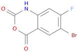 2H-3,1-Benzoxazine-2,4(1H)-dione, 6-bromo-7-fluoro-