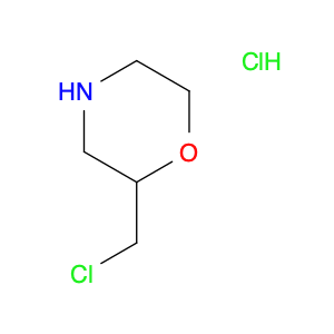 Morpholine, 2-(chloromethyl)-, hydrochloride (1:1)