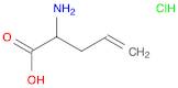 4-Pentenoic acid, 2-amino-, hydrochloride (1:1)