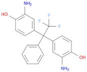 Phenol, 4,4'-(2,2,2-trifluoro-1-phenylethylidene)bis[2-amino-