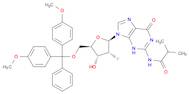 Guanosine, 5'-O-[bis(4-methoxyphenyl)phenylmethyl]-2'-deoxy-2'-fluoro-N-(2-methyl-1-oxopropyl)-