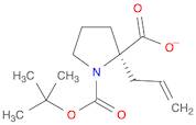 1,2-Pyrrolidinedicarboxylic acid, 2-(2-propen-1-yl)-, 1-(1,1-dimethylethyl) ester, (2R)-