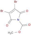 1H-Pyrrole-1-carboxylic acid, 3,4-dibromo-2,5-dihydro-2,5-dioxo-, methyl ester