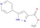 1H-Pyrazole-3-carboxylic acid, 5-(4-pyridinyl)-, methyl ester