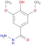 Benzoic acid, 4-hydroxy-3,5-dimethoxy-, hydrazide