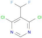 Pyrimidine, 4,6-dichloro-5-(difluoromethyl)-