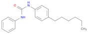 Urea, N-(4-hexylphenyl)-N'-phenyl-