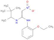 1,1-Ethenediamine, N-(2-ethoxyphenyl)-2-nitro-N'-(1,2,2-trimethylpropyl)-, (-)-