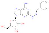 Adenosine, 2-[2-(cyclohexylmethylene)hydrazinyl]-