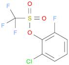 Methanesulfonic acid, 1,1,1-trifluoro-, 2-chloro-6-fluorophenyl ester