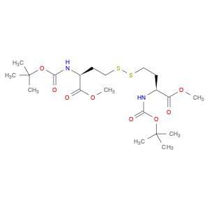 Dimethyl 4,4'-disulfanediyl(2S,2'S)-bis(2-((tert-butoxycarbonyl)amino)butanoate)