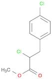 Benzenepropanoic acid, α,4-dichloro-, methyl ester