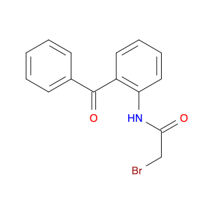 Acetamide, N-(2-benzoylphenyl)-2-bromo-