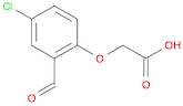 Acetic acid, 2-(4-chloro-2-formylphenoxy)-