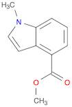 1H-Indole-4-carboxylic acid, 1-methyl-, methyl ester