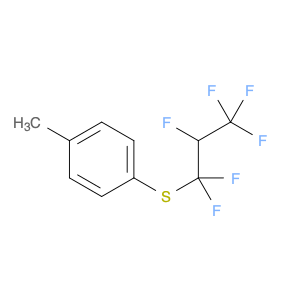 Benzene, 1-[(1,1,2,3,3,3-hexafluoropropyl)thio]-4-methyl-