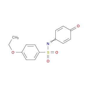 Benzenesulfonamide, 4-ethoxy-N-(4-oxo-2,5-cyclohexadien-1-ylidene)-