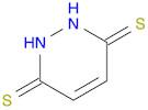 3(2H)-Pyridazinethione, 6-mercapto-