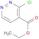 4-Pyridazinecarboxylic acid, 3-chloro-, ethyl ester