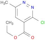 4-Pyridazinecarboxylic acid, 3-chloro-6-methyl-, ethyl ester