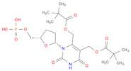 5'-Uridylic acid, 2',3'-dideoxy-, bis[(2,2-dimethyl-1-oxopropoxy)methyl] ester (9CI)