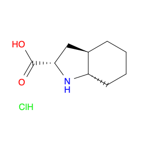 1H-Indole-2-carboxylic acid, octahydro-, hydrochloride (1:1), (2S,3aR,7aS)-