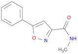 3-Isoxazolecarboxamide, N-methyl-5-phenyl-