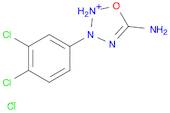 1,2,3,4-Oxatriazolium, 5-amino-3-(3,4-dichlorophenyl)-, chloride (1:1)