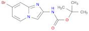 Carbamic acid, N-(7-bromoimidazo[1,2-a]pyridin-2-yl)-, 1,1-dimethylethyl ester