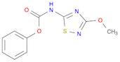 Carbamic acid, N-(3-methoxy-1,2,4-thiadiazol-5-yl)-, phenyl ester