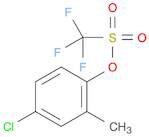 Methanesulfonic acid, 1,1,1-trifluoro-, 4-chloro-2-methylphenyl ester