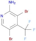 2-Pyridinamine, 3,5-dibromo-4-(trifluoromethyl)-