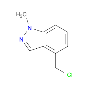 1H-Indazole, 4-(chloromethyl)-1-methyl-